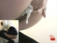 Poop Fetish Sex - Cute cosplayer shits herself on cam